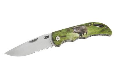 Herbertz CJH Taschenmesser Jagd, Sau, Linerlock, Hosenclip