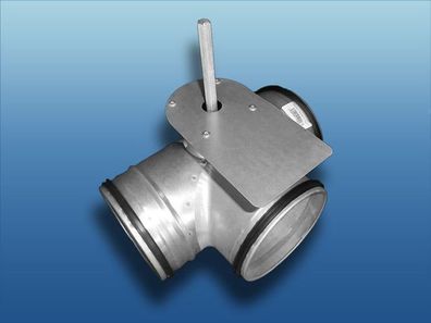 Bypassklappe für Stellmotor mit Lippendichtung