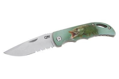 Herbertz CJH Taschenmesser Angeln, Hecht, Linerlock, Hosenclip