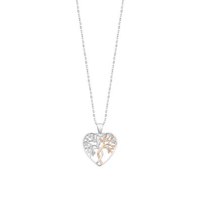 Fashion silver necklace tree of life LP3304-1 / 1