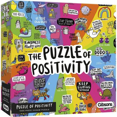 Gibsons Positives Denken Puzzle 1000 Teile