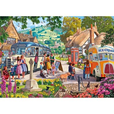 Gibsons Bus Boarding Puzzle 1000 Teile