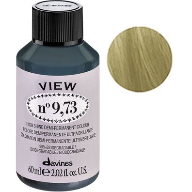 Davines, View, Demi-Permanentes Haarfärbemittel, 9,73, 60 ml