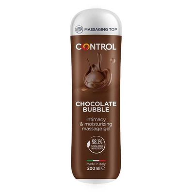 Control Massage GEL 3 IN 1 Chocolate BUBBLE 200ml