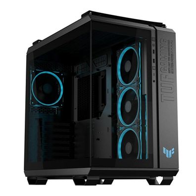 ASUS TUF GAMING GT502 Horizon ARGB , Tower-Gehäuse (schwarz, Tempered Glass x 2)