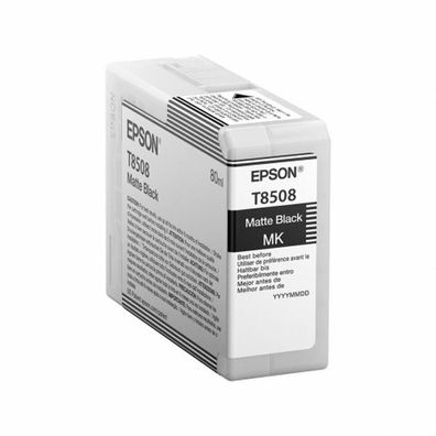 Epson Tintenpatrone matte black T 850 80 ml T 8508N