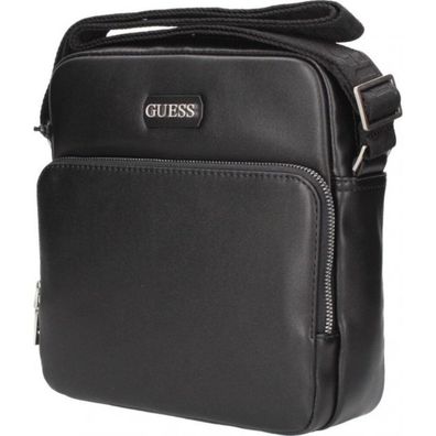 Torba Polyurethane Crossbody Bag Black 19 x 23 x 2 cm For Men