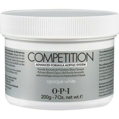 Competition Acryl-Nagelpuder Deckend Weiß 200 g