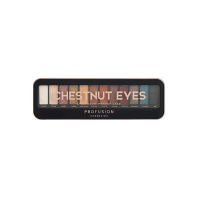 Chestnut Eyes Lidschattenpalette 12 Farbtöne 25 g