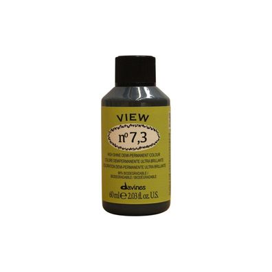 Davines, View, Demi-Permanentes Haarfärbemittel, 7,3, 60 ml