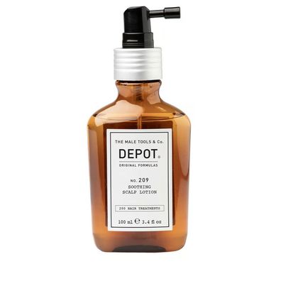 Depot, 200 Hair Treatments Nr. 209, Leave-In Kopfhautpflegelotion, beruhigend, 100 ml