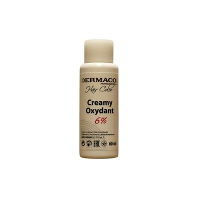 Dermacol, Professionelle Haarfarbe, Bleichen, Haar Oxidationsmittel Creme, 6%, 60ml
