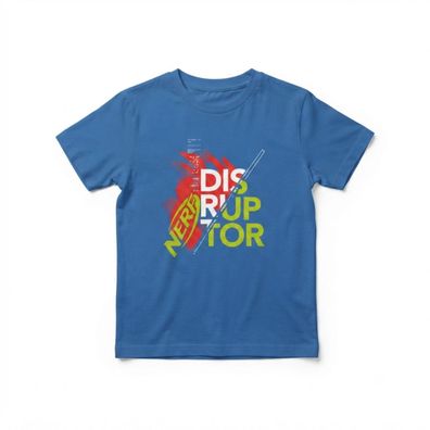 Nerf Shirt Kurzarm Kinder Jugend Kleidung Schule Urlaub Zuhause
