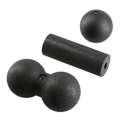 HMS FSBM07 Fitnessrolle Massagebälle Set für Regeneration und Alltag