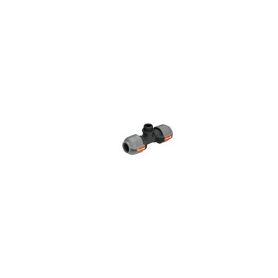 Sprinklersystem T-Stück 25mm > 3/4" (schwarz/grau)