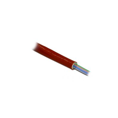 DELOCK Feuerfest Schutzschlauch silikonbeschi. 2mx10mm rot