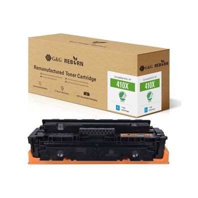 G&G Reborn-Toner kompatibel mit HP 410X / CF411X
