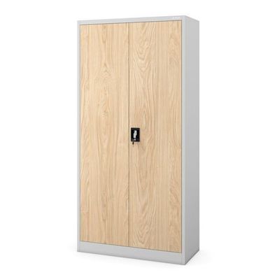 Büroaktenschrank, grau / Eiche Sonoma: Eco Design JAN 900 x 1850 x 400 mm