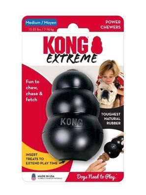 KONG Extreme Spielzeug M, schwarz