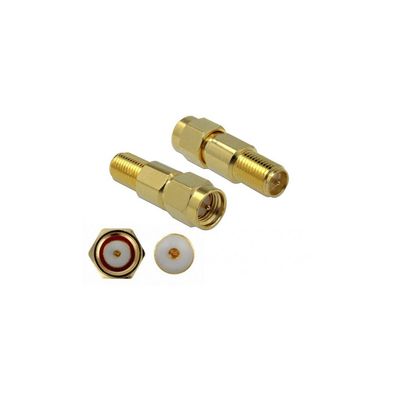 DELOCK Adapter SMA Stecker zu RP-SMA Buchse 3 GHz