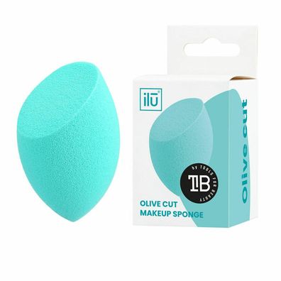 ILU Olivengeschnittener Make-up-Schwamm Türkis 1 Stück