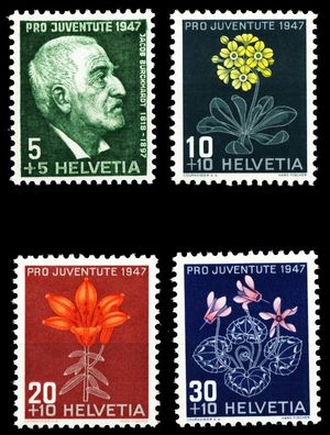Schweiz PRO Juventute Nr 488-491 gestempelt X543C96