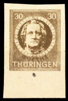 SBZ Thüringen Nr 99BYaz2 postfrisch X67070A