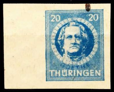 SBZ Thüringen Nr 98BYz1 postfrisch SRA X67319A
