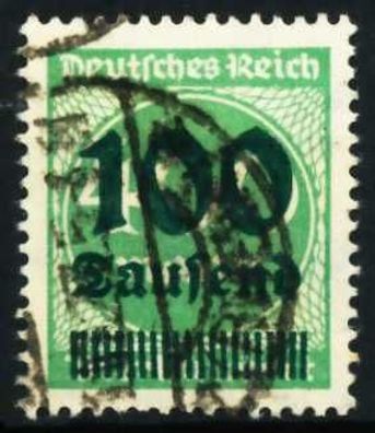 D-REICH INFLA Nr 290 zentrisch gestempelt X6B44CA