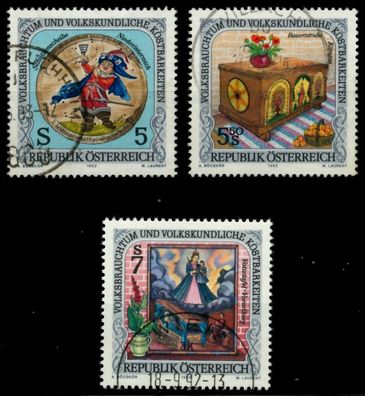 Österreich 1992 Nr 2073-2075 gestempelt X6ECCFE