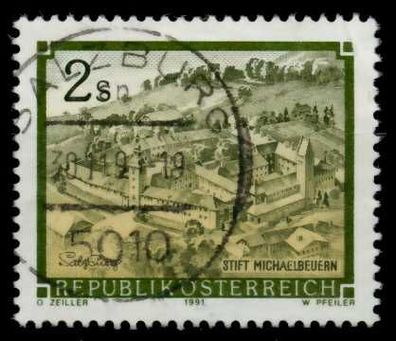 Österreich DS STIFTE Klöster Nr 2039 zentrisch gestempelt X6ECEAE