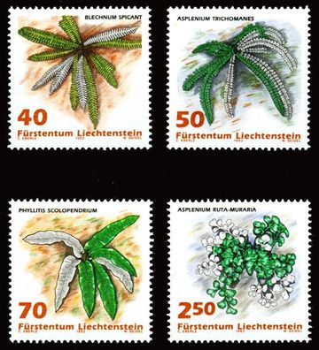 Liechtenstein 1992 Nr 1045-1048 postfrisch S54554A