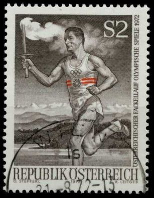 Österreich 1972 Nr 1392 zentrisch gestempelt X80219A