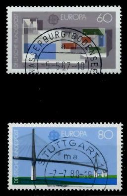 BRD BUND 1987 Nr 1321-1322 zentrisch gestempelt X8A76B6