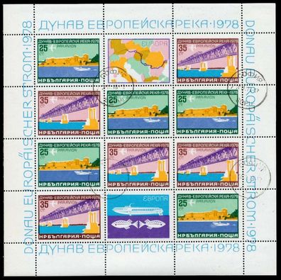 Bulgarien Nr 2652-2653 zentrisch gestempelt Kleinbg X92A312