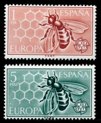 Spanien 1962 Nr 1340-1341 postfrisch X933A22