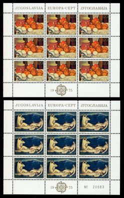 Jugoslawien Nr 1598I-1599I postfrisch Kleinbg S043B1A