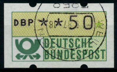 BRD ATM 1981 Nr 1-1-050 gestempelt X970222