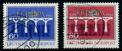 BRD BUND 1984 Nr 1210-1211 gestempelt X6A64FE