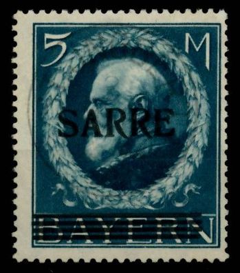Saargebiet LUDWIG Nr 30 zentrisch gestempelt X6B2652