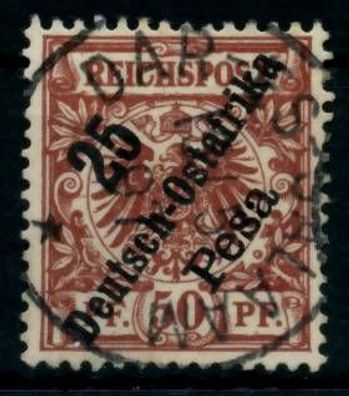 Deutsch-ostafrika DOA Nr 10 zentrisch gestempelt X6B903A
