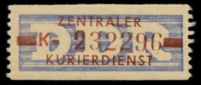 DDR DIENST Wertstreifen Nr 20K ND postfrisch X738192