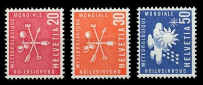 Schweiz-omm Nr 7-9 postfrisch X73F052