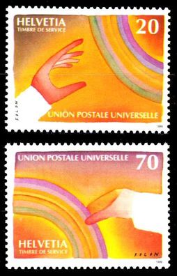 Schweiz ÄMTER UPU Nr 17-18 postfrisch S29C3FE