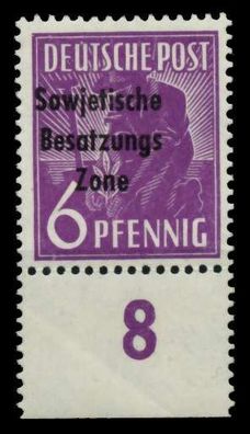 SBZ ALLG. Ausgaben Nr 183a P UR postfrisch URA X748F2A