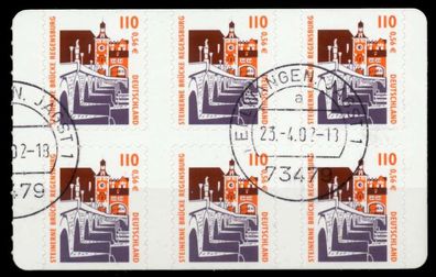 BRD Markenheftchen Nr MH 43 R gestempelt X74B776