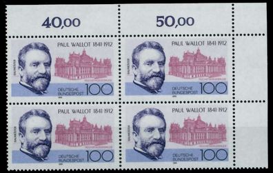 BRD 1991 Nr 1536 postfrisch Viererblock ECKE-ORE X76CE12