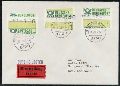 BRD ATM1-190 BRIEF MIF Starnberger Springer X7E4476