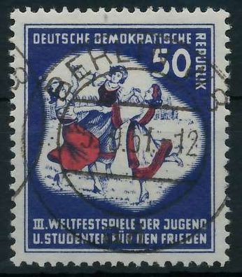 DDR 1951 Nr 292 zentrisch gestempelt X873832