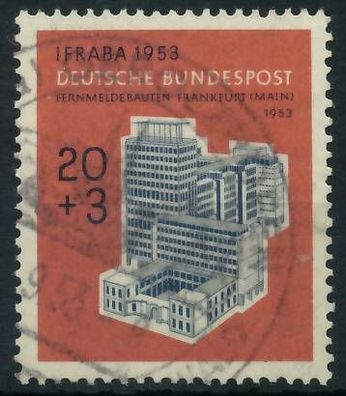 BRD BUND 1953 Nr 172 gestempelt X2F7D72